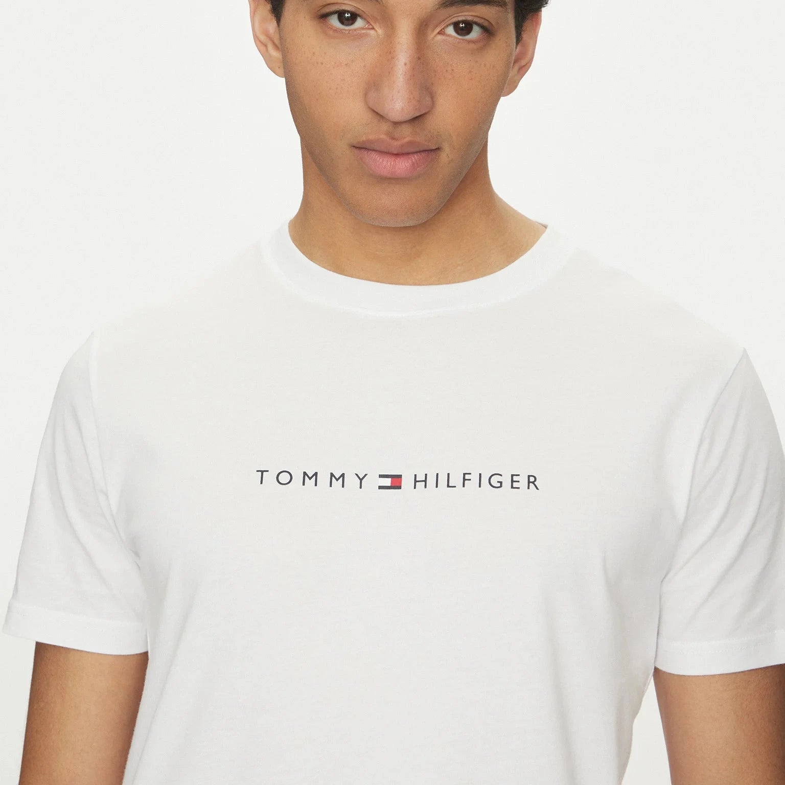 TSHIRT TOMMY HILFIGER LOGO FRONTALE