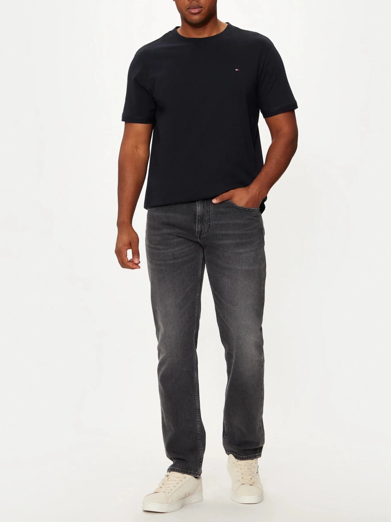 TSHIRT TOMMY HILFIGER SLIM FIT MICROLOGO MC LOUNGE