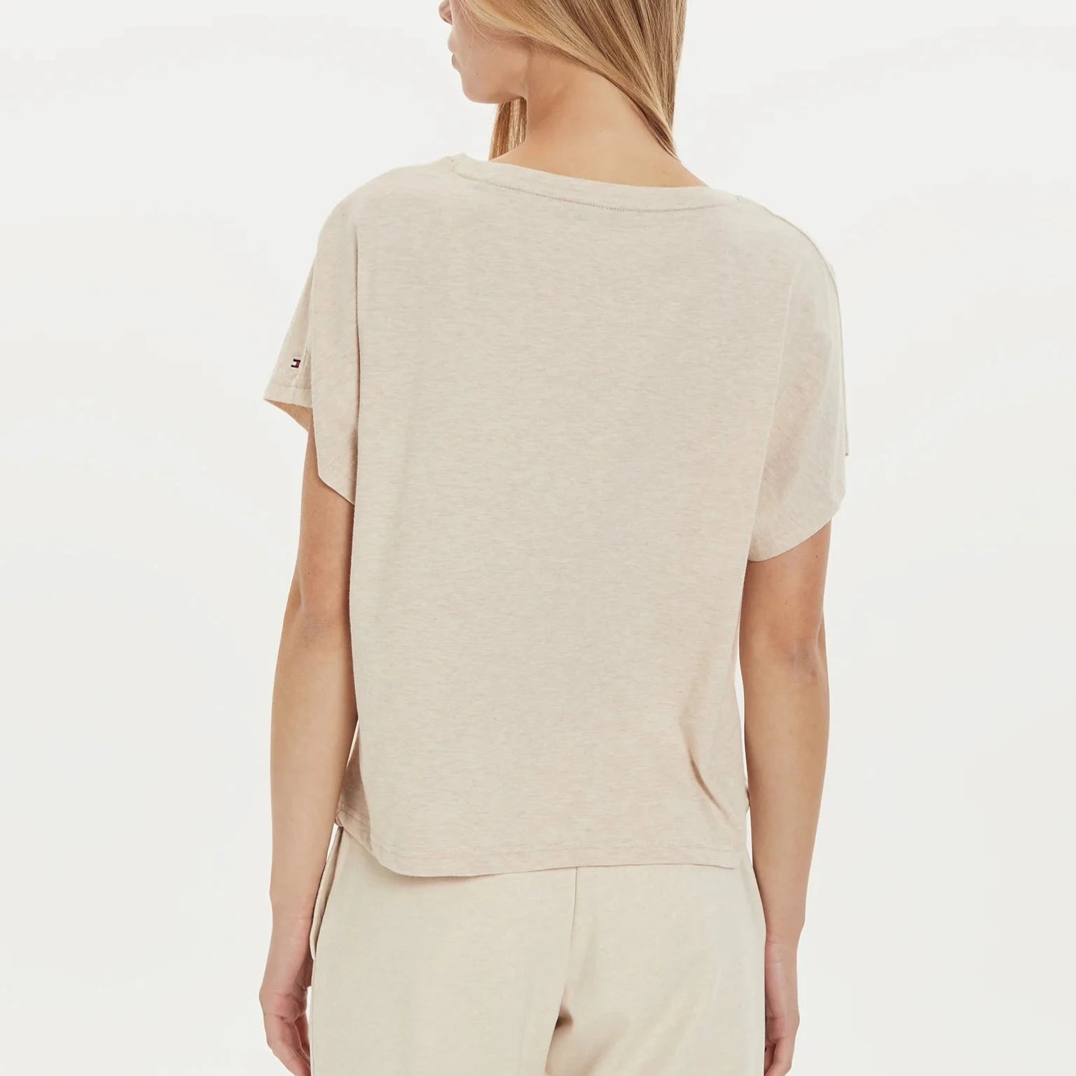 TSHIRT TOMMY HILFIGER MC SCOLLO MC MINI LOGO