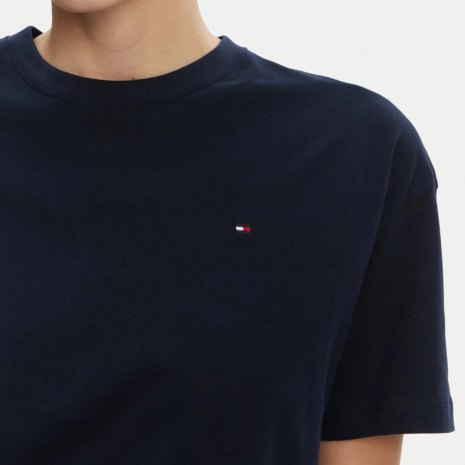TSHIRT TOMMY HILFIGER OVERSIZE IN JERSEY