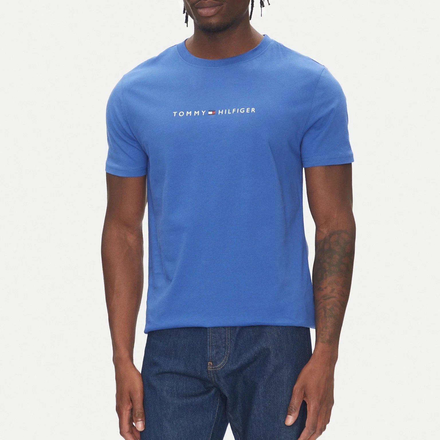 TSHIRT TOMMY HILFIGER LOGO FRONTALE