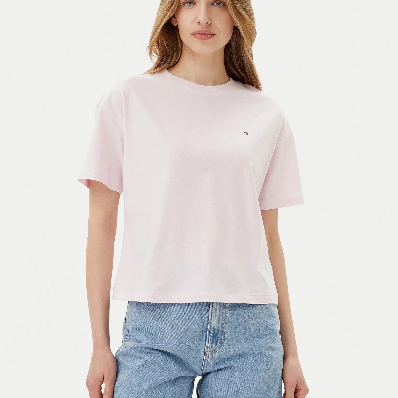TSHIRT TOMMY HILFIGER OVERSIZE IN JERSEY
