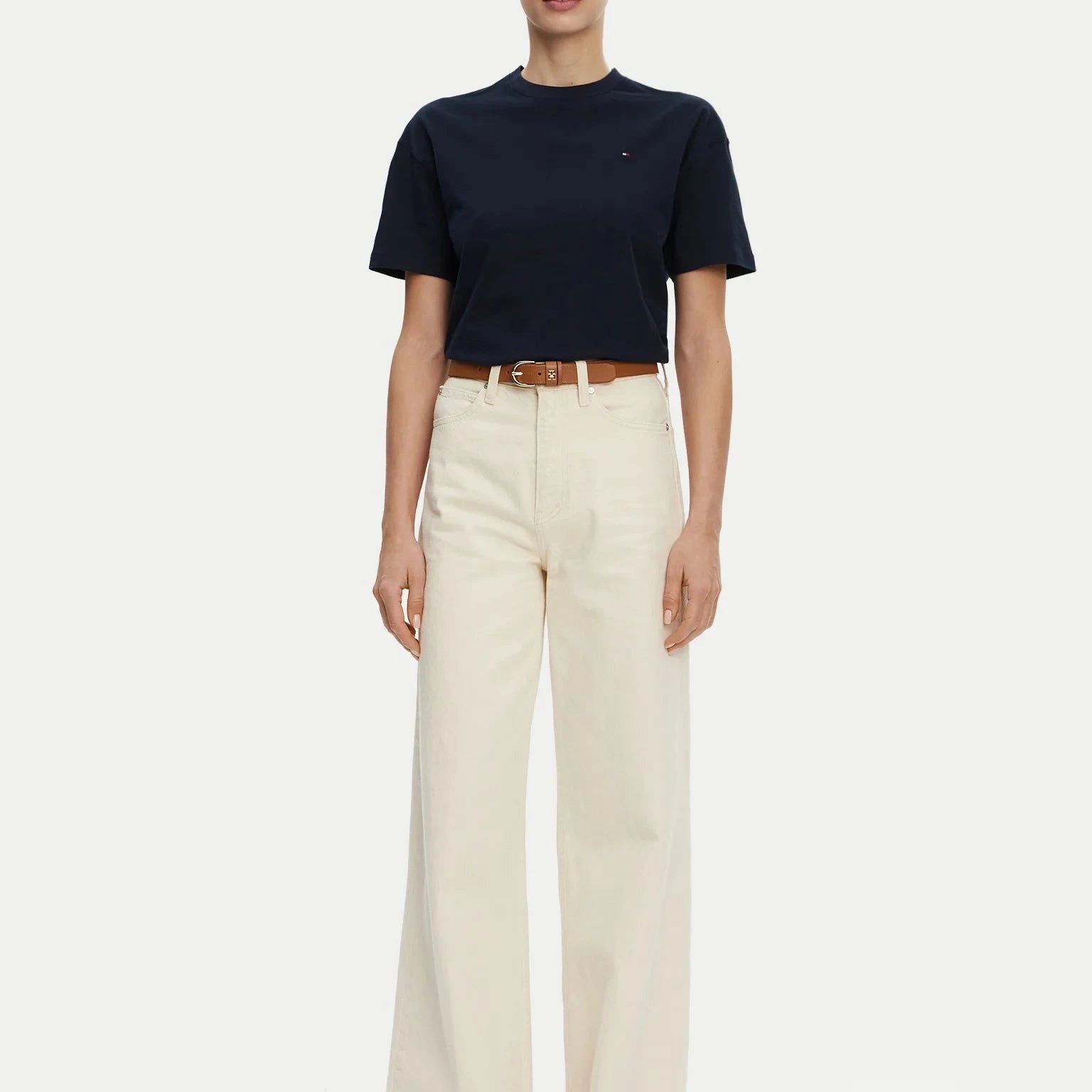 TSHIRT TOMMY HILFIGER OVERSIZE IN JERSEY