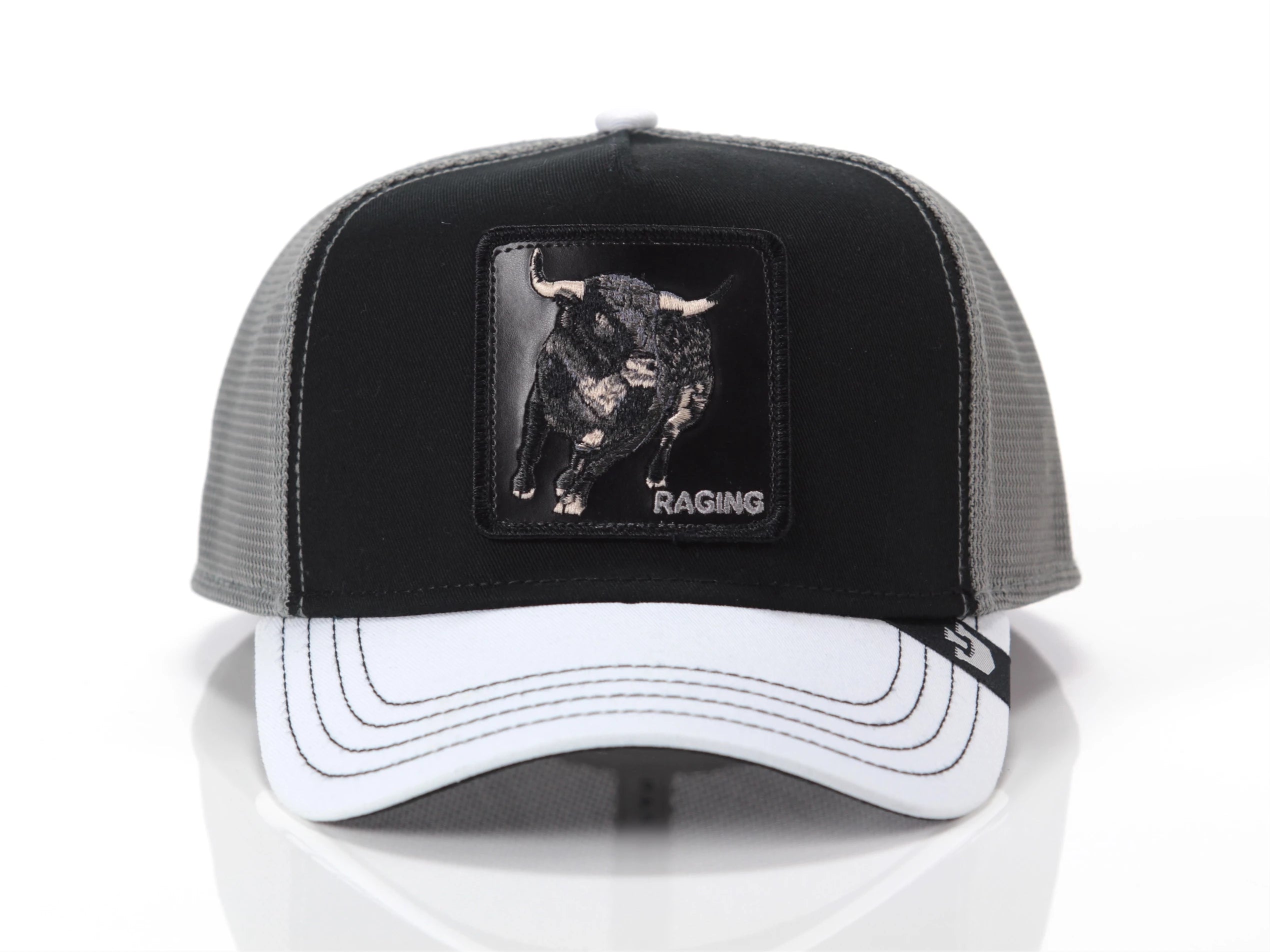 CAPPELLO GOORIN BROS FARM TRUCKER BICOLOR RAGING BIANCO