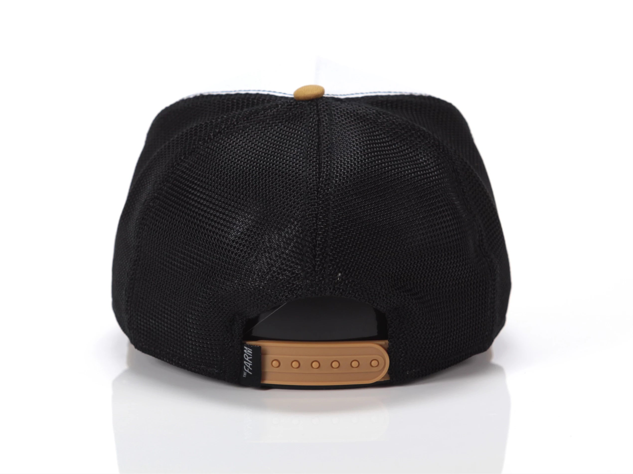 CAPPELLO GOORIN BROS FARM TRUCKER BICOLOR PANTHER GIALLO