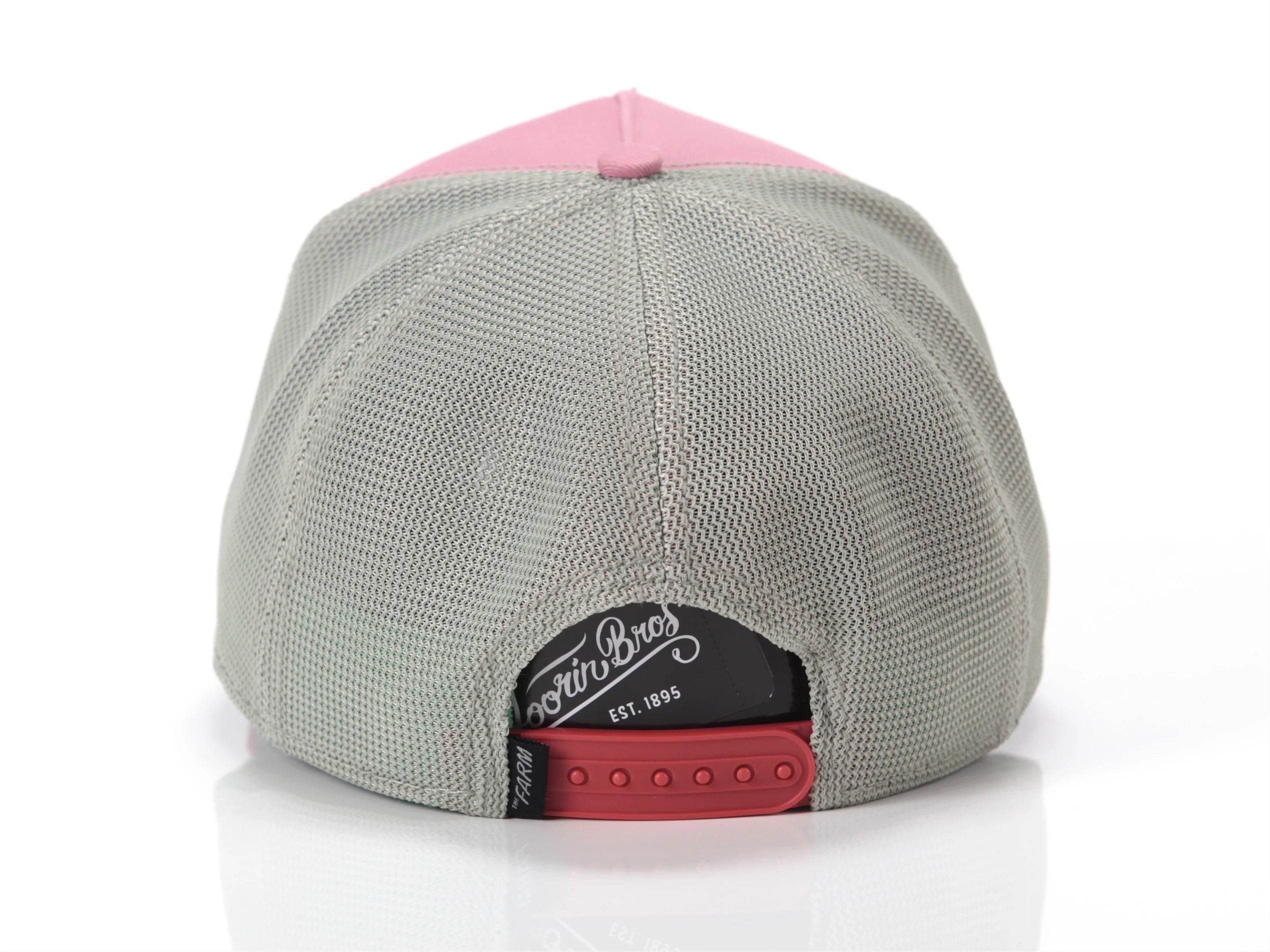 CAPPELLO GOORIN BROS FARM TRUCKER COCK ROSA