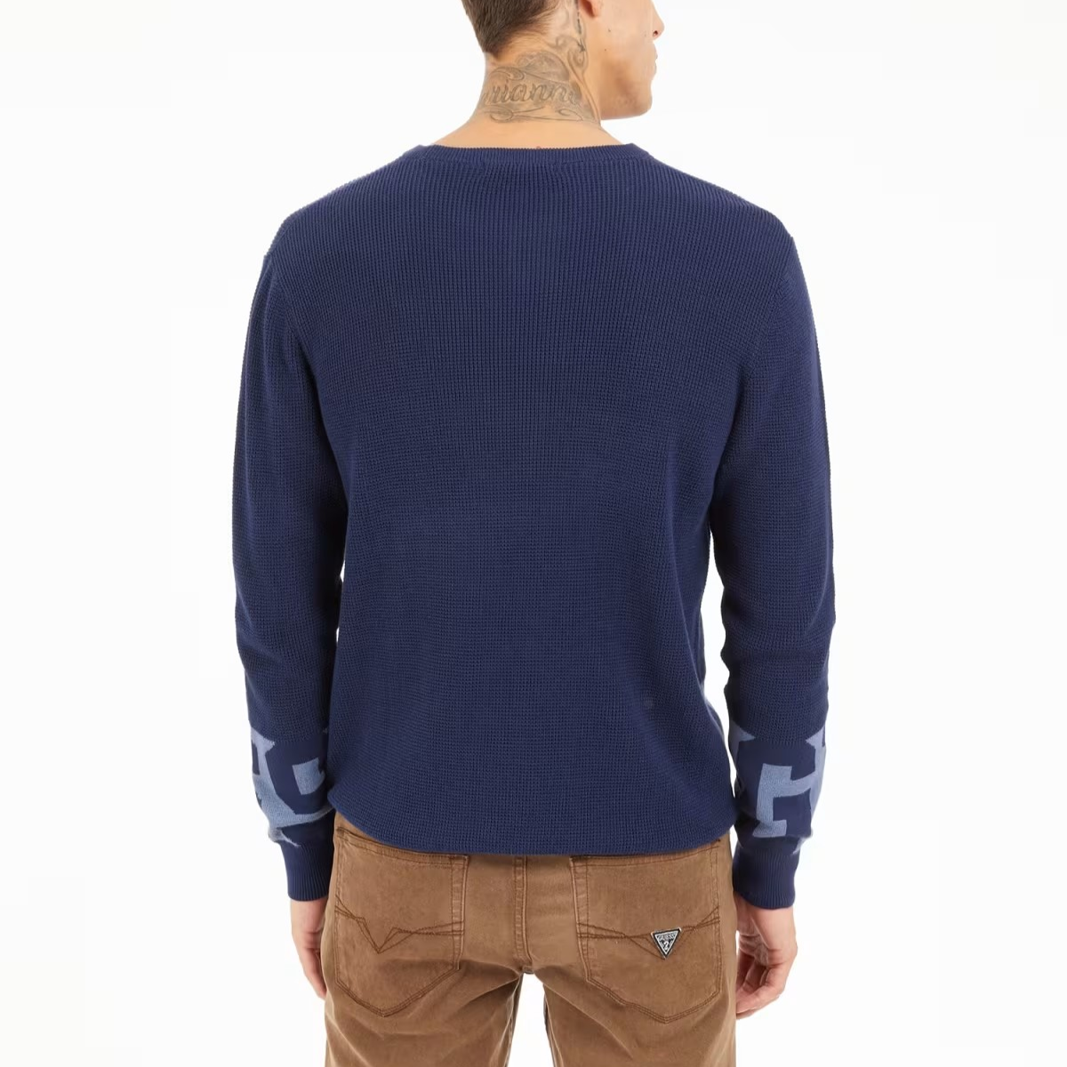 MAGLIA GUESS DEEMER JACQUARD LOGO