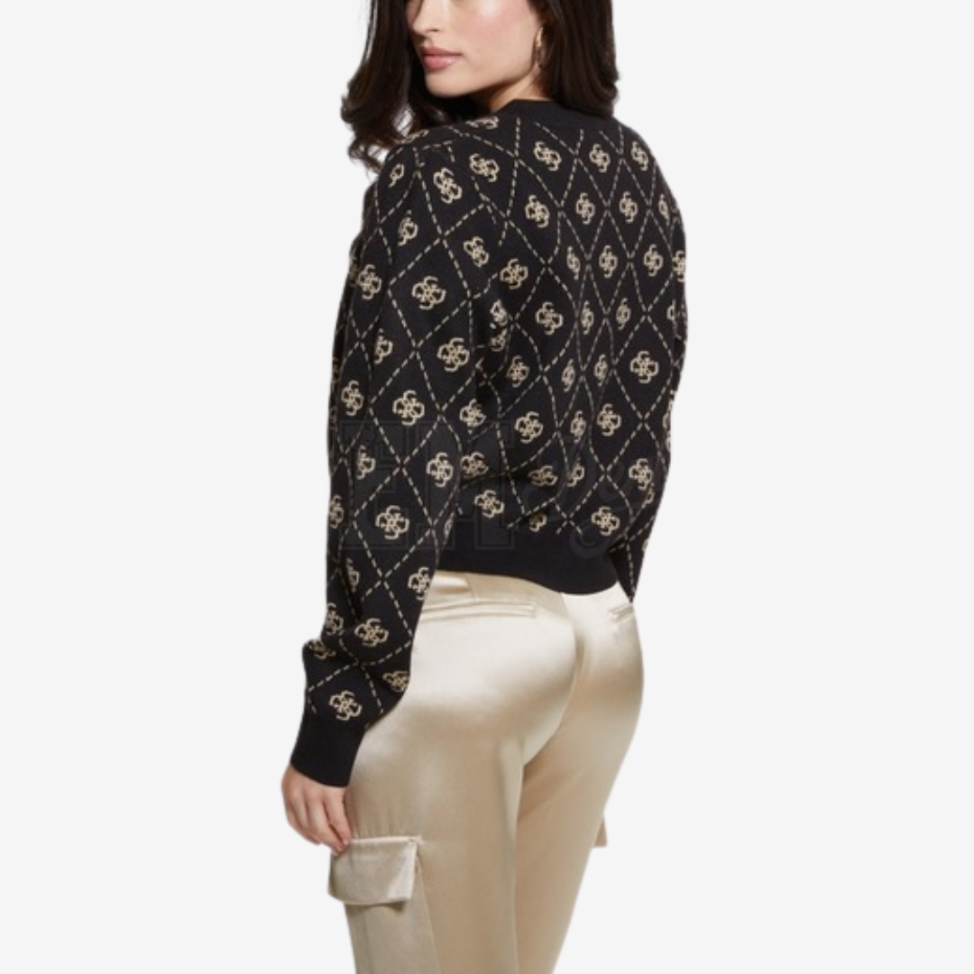 CARDIGAN GUESS SARAH LISE 4G ALLOVER