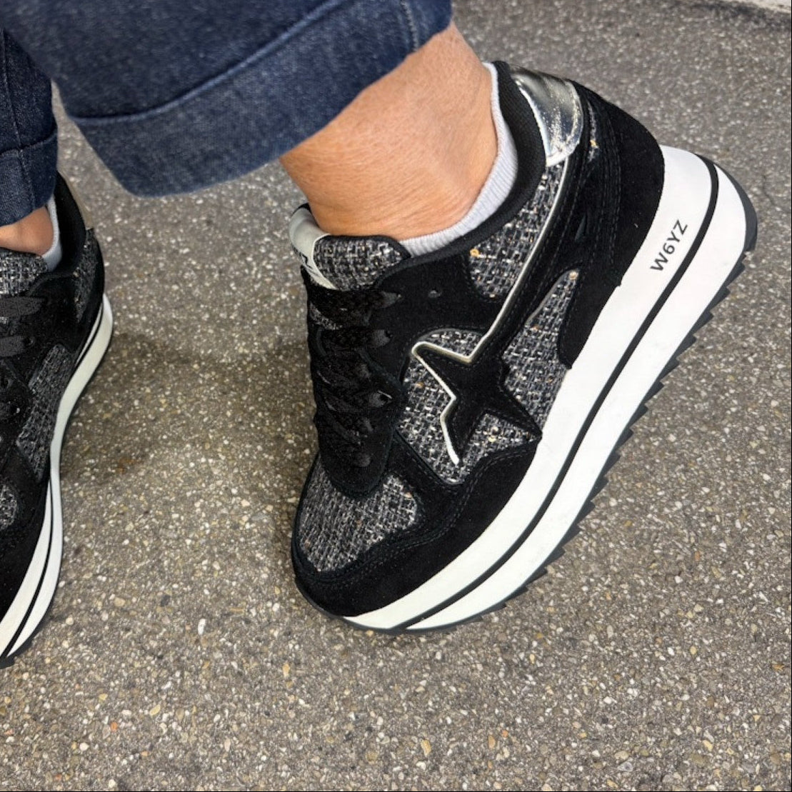 SCARPE WIZZ JUST SAY WIZZ DEVA-W. BLACK BONE