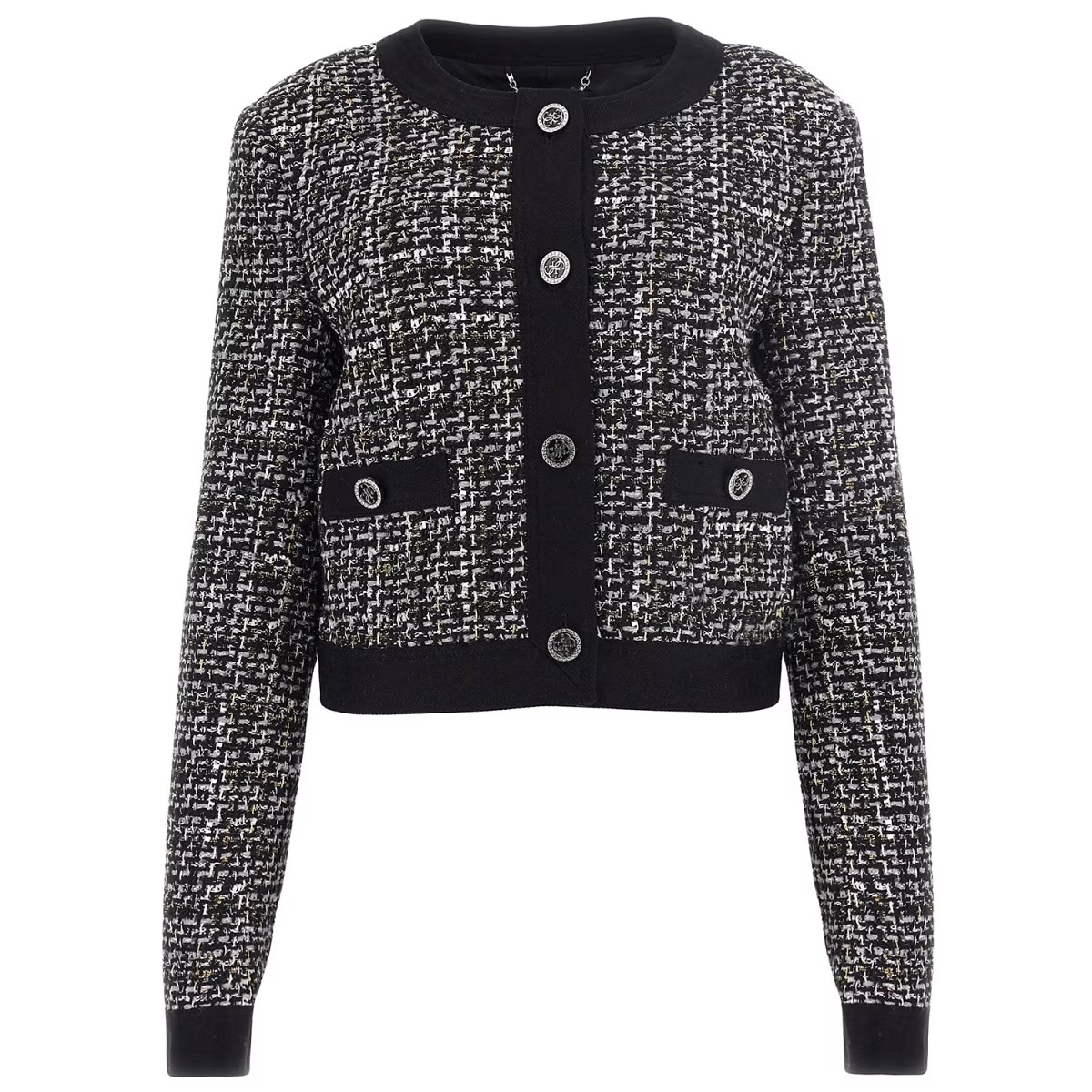 GIACCA GUESS YVONNE MIX DENIM TWEED