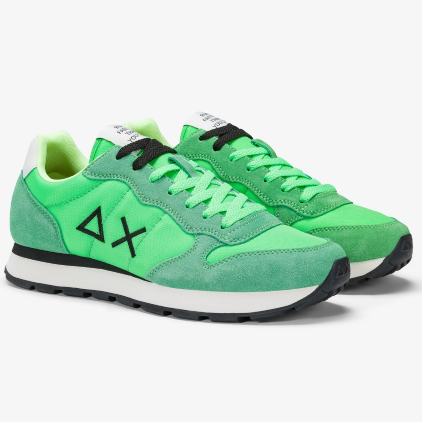 SCARPE SUN68 TOM SOLID VERDE