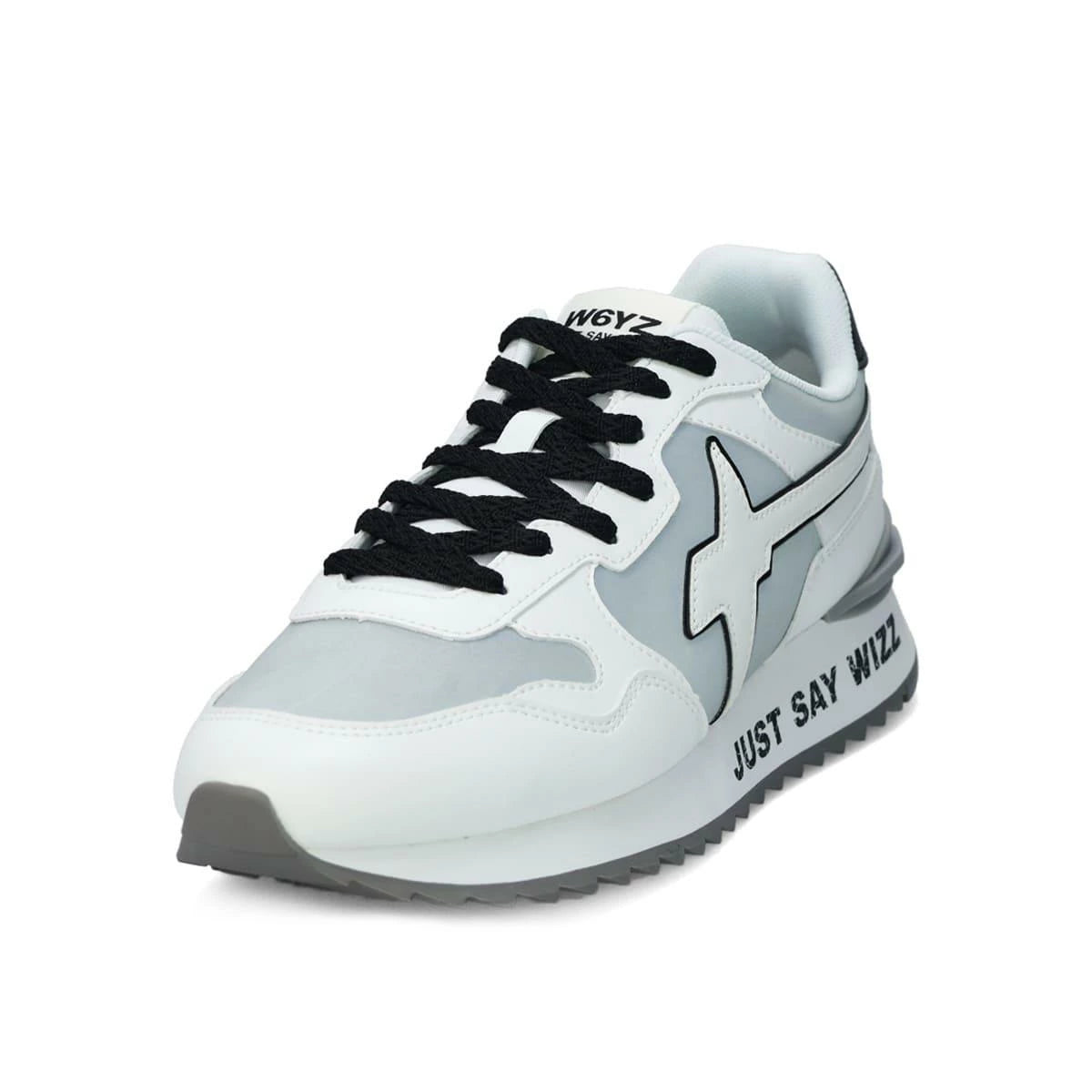 SCARPE WIZZ JUST SAY WIZZ YAK-M. CALF REFLECTIVE WHITE BLA
