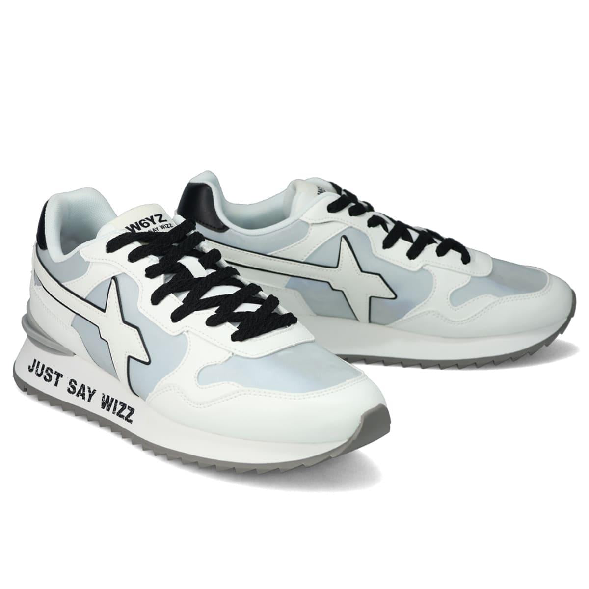 SCARPE WIZZ JUST SAY WIZZ YAK-M. CALF REFLECTIVE WHITE BLA