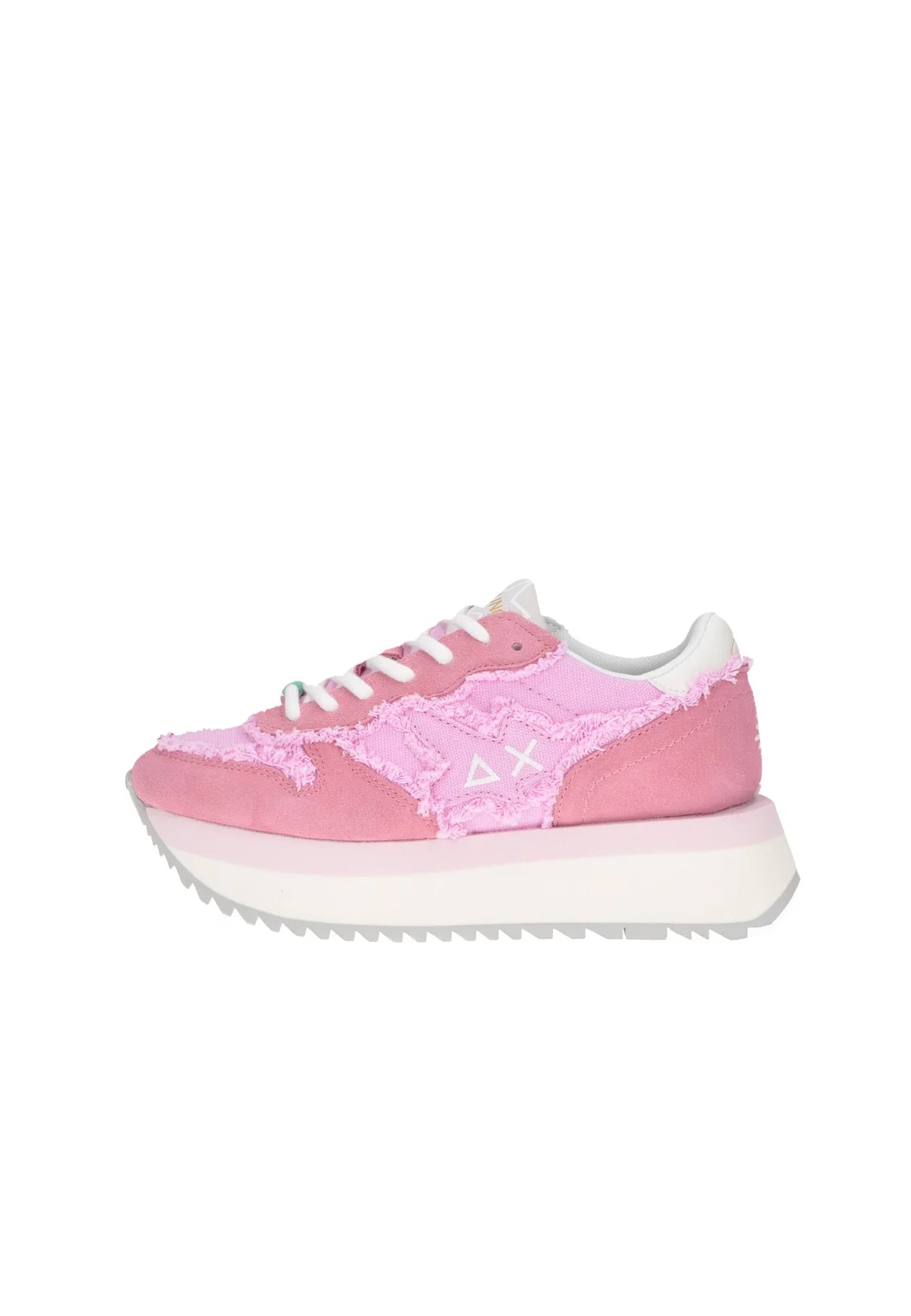 SCARPE SUN68 W BIG STARGIRL CANVAS CICLAMINO