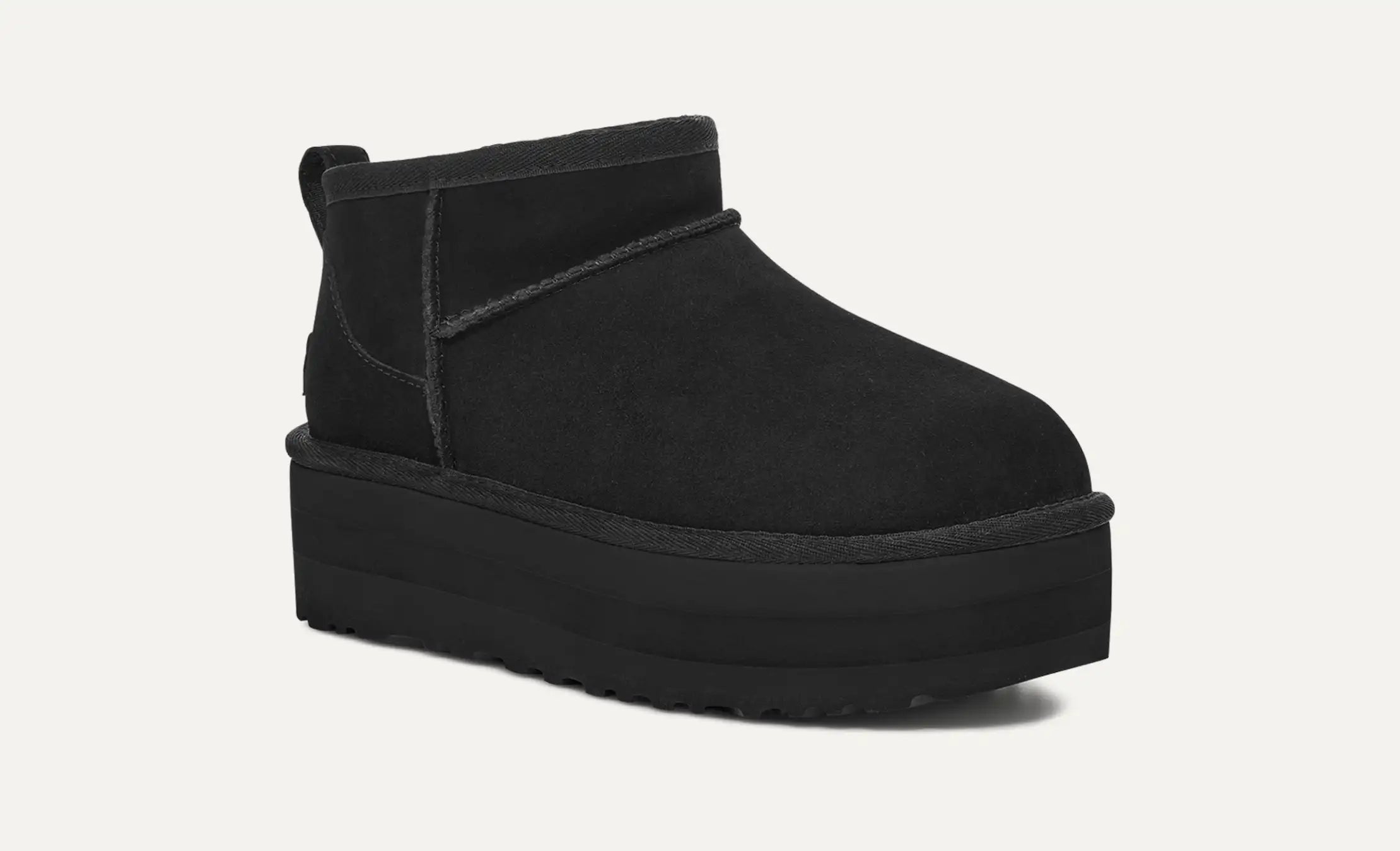 STIVALI UGG CLASSIC ULTRA MINI PLATFORM BLACK