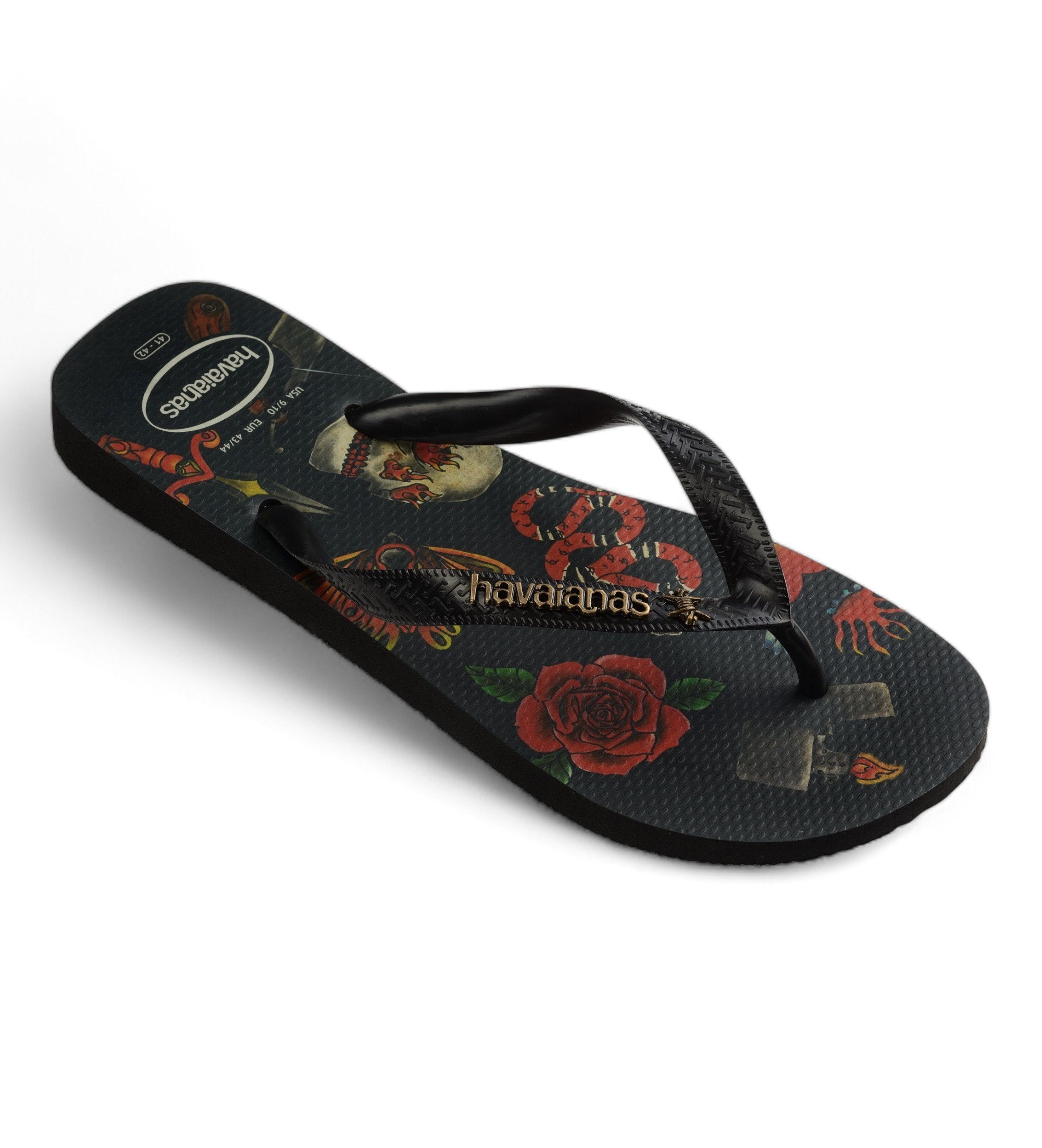 INFRADITO HAVAIANAS TOP TRIBO BLACK