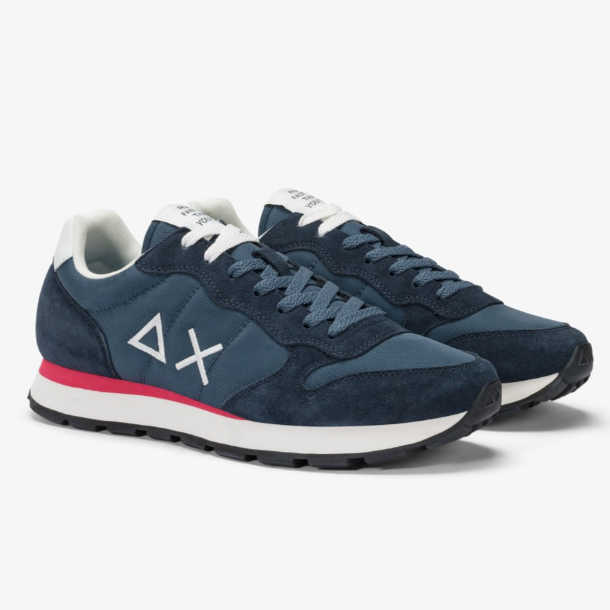 SCARPE SUN68 TOM SOLID BLU