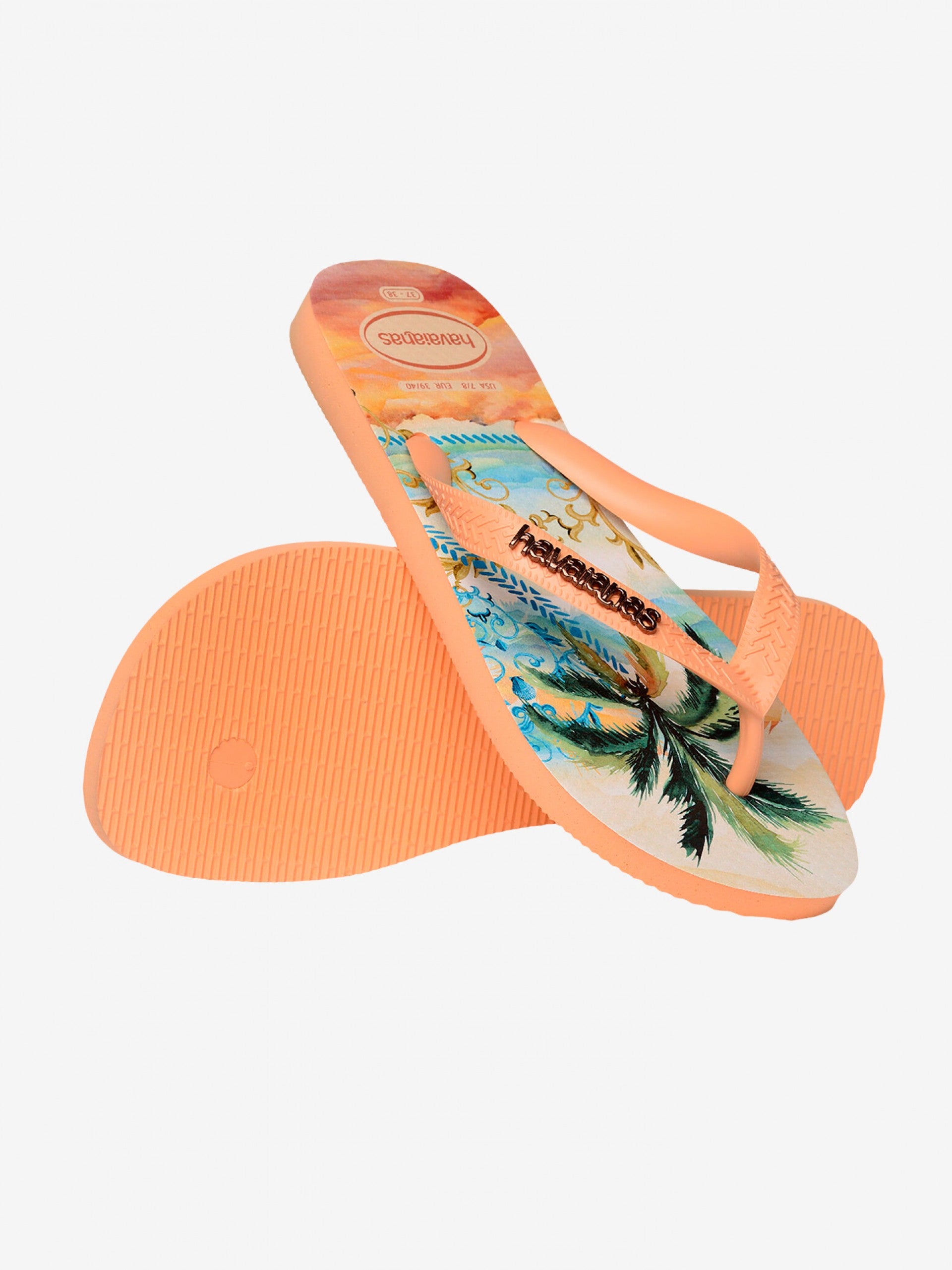 INFRADITO HAVAIANAS TOP TROPICAL VIBES PEACH