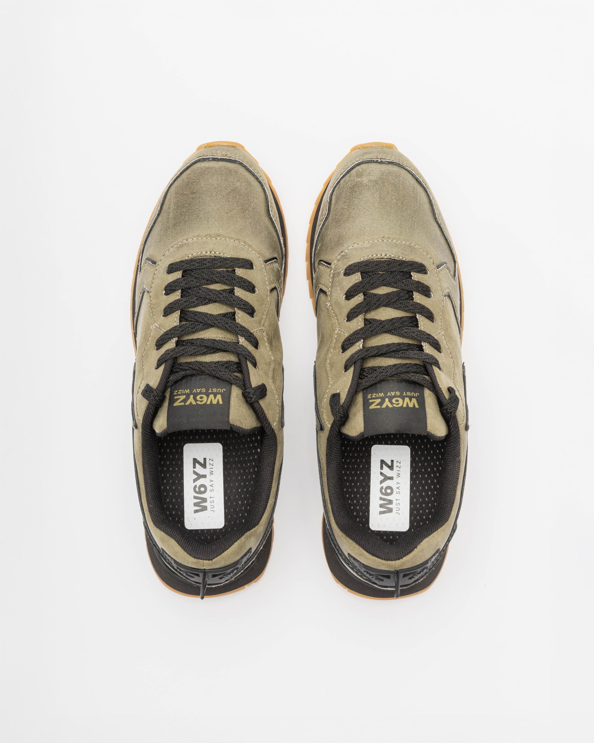 SCARPE WIZZ JUST SAY WIZZ  JET-M BRUSHED MILITARE BLACK MILI