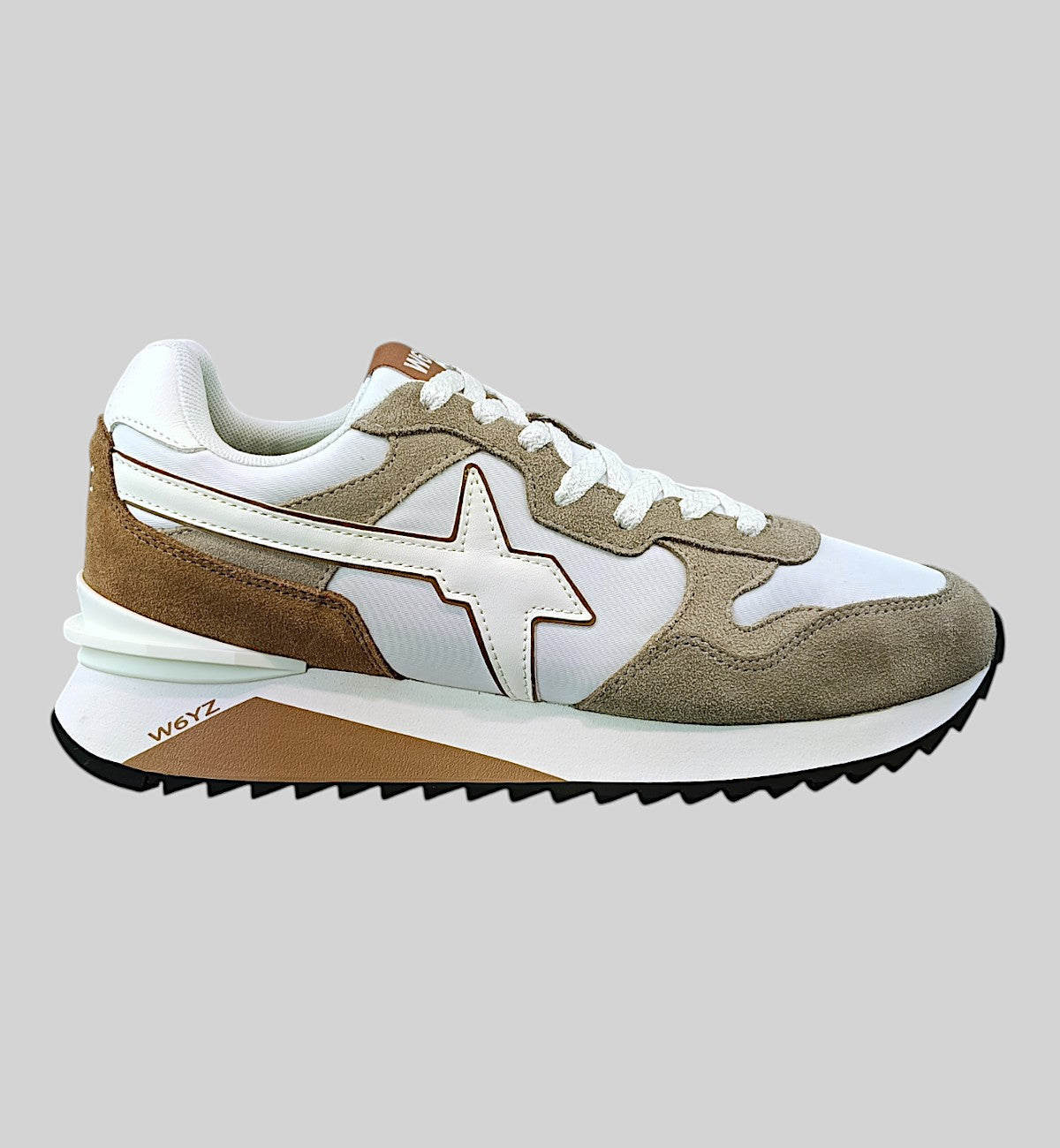 SCARPE WIZZ W6YZ YAK M TAUPE BIANCO