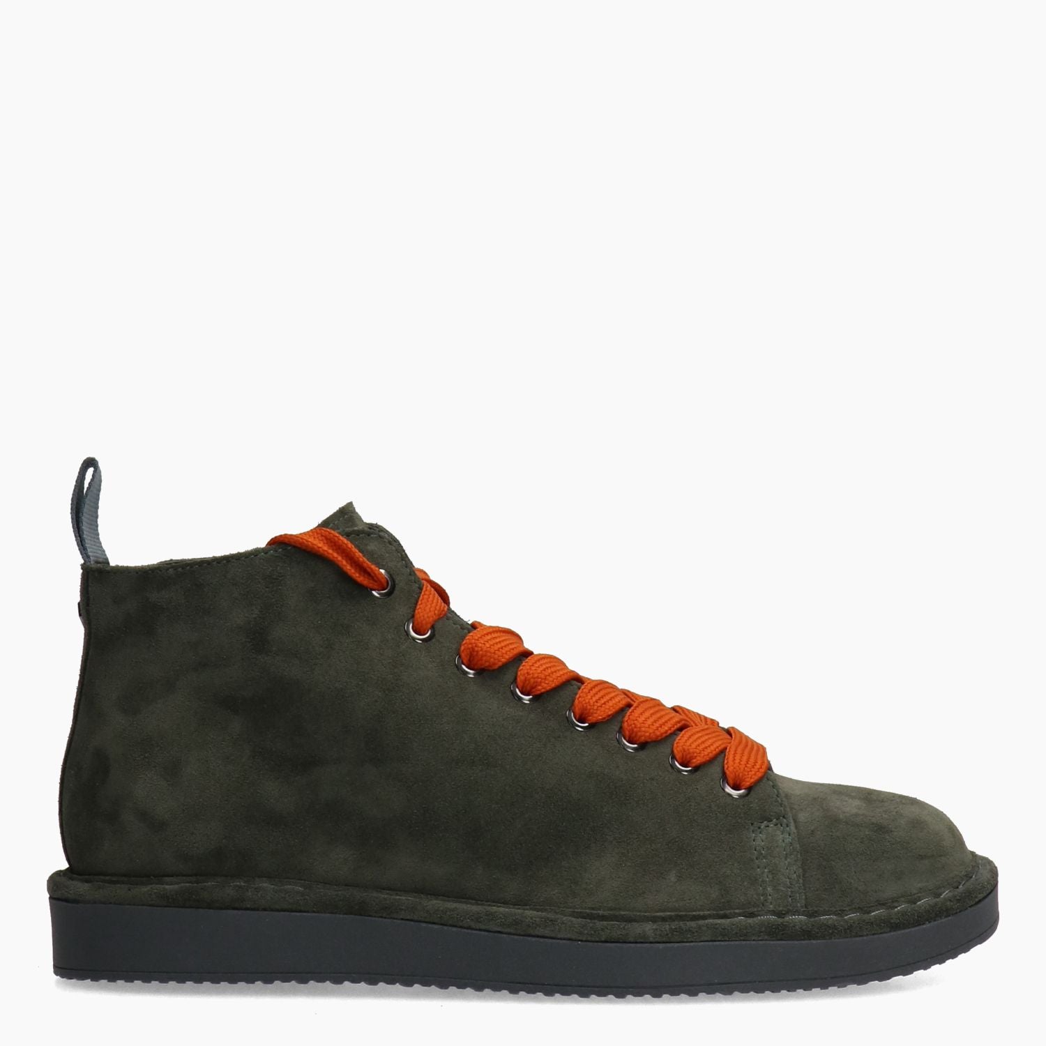 POLACCHINO PANCHIC SUEDE INT. FUR KHAKI L. ARANCIO