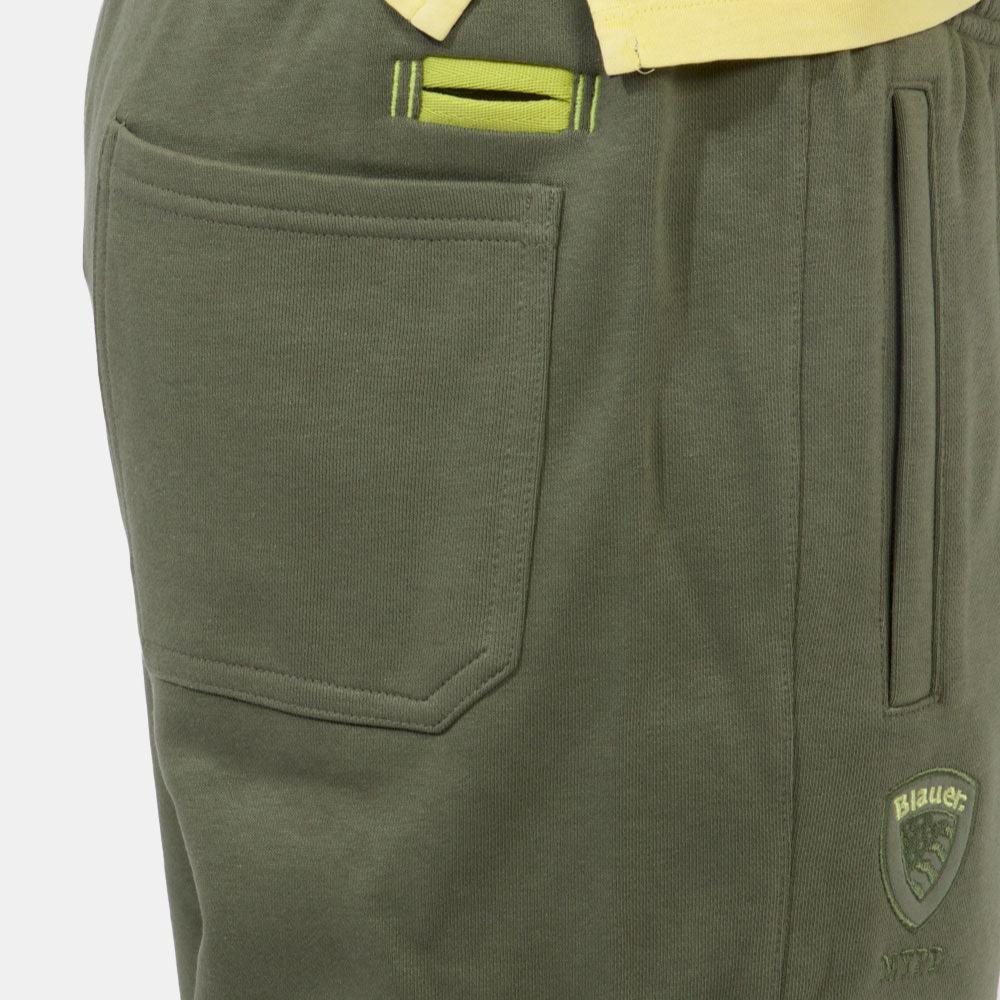 PANTALONE BLAUER IN FELPA INT GARZATO