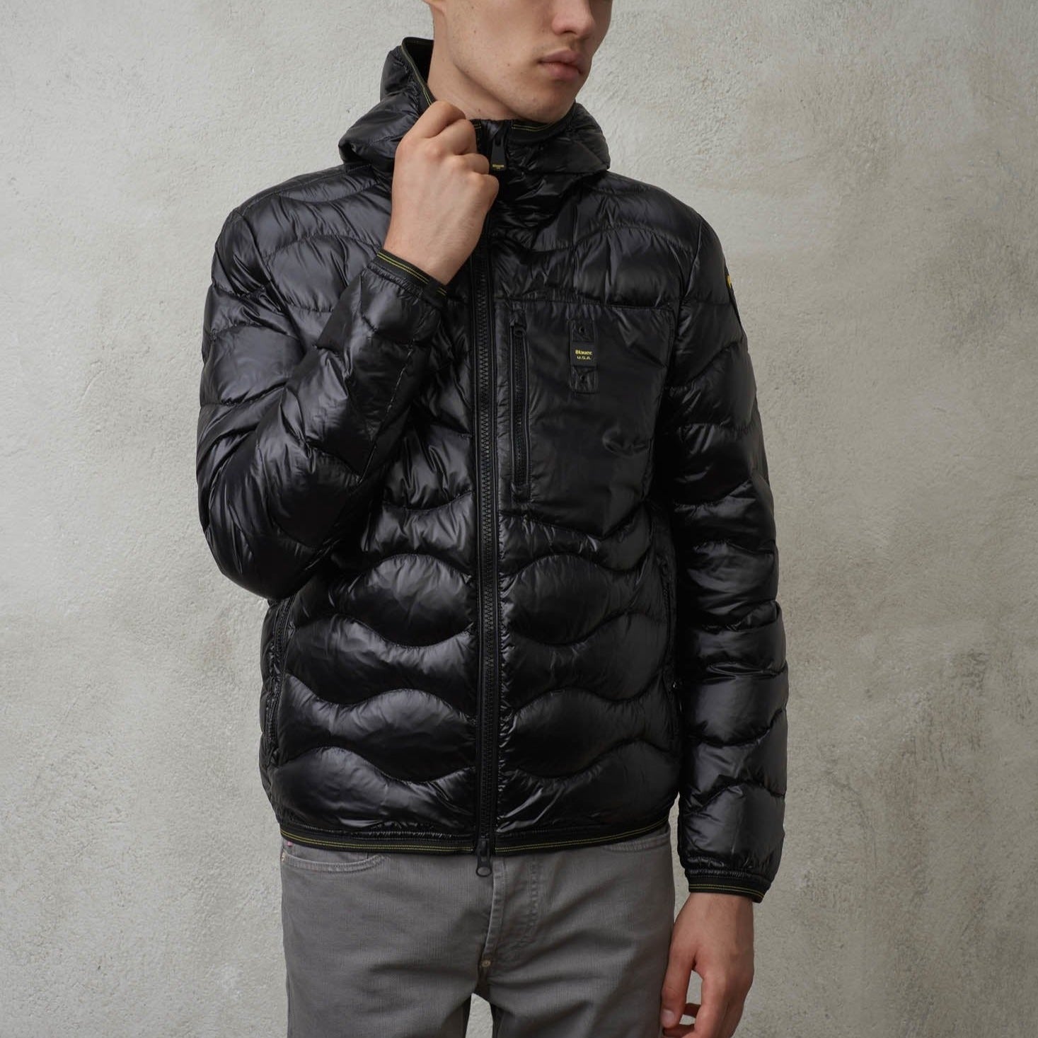 PIUMINO BLAUER WAVE ONDINA