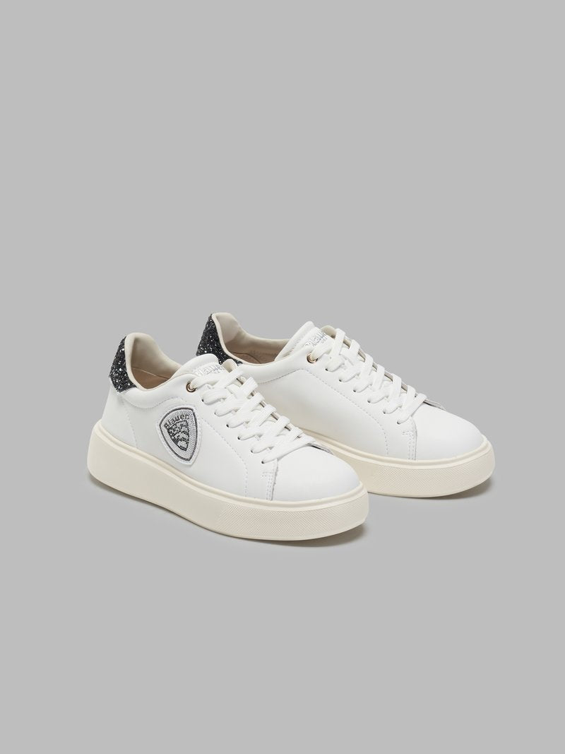 SCARPE BLAUER VENUS FONDO CASSETTA BIANCO NERO