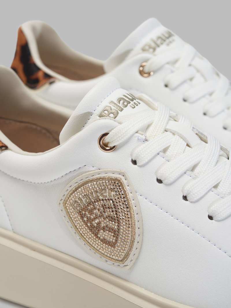 SCARPE BLAUER VENUS FONDO CASSETTA BIANCO LEO
