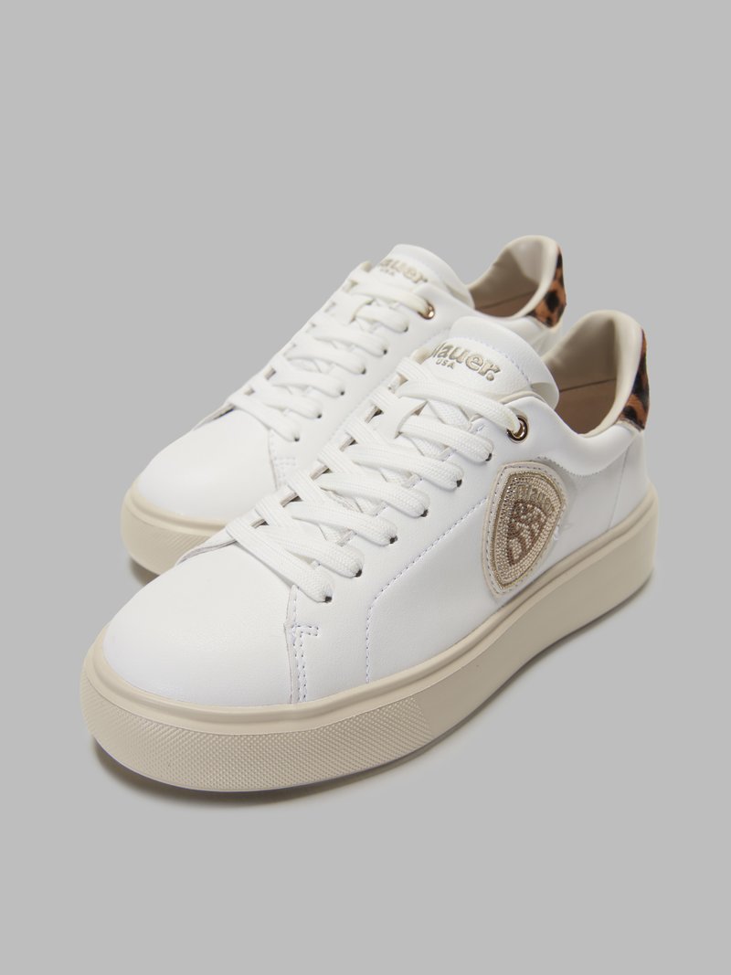SCARPE BLAUER VENUS FONDO CASSETTA BIANCO LEO