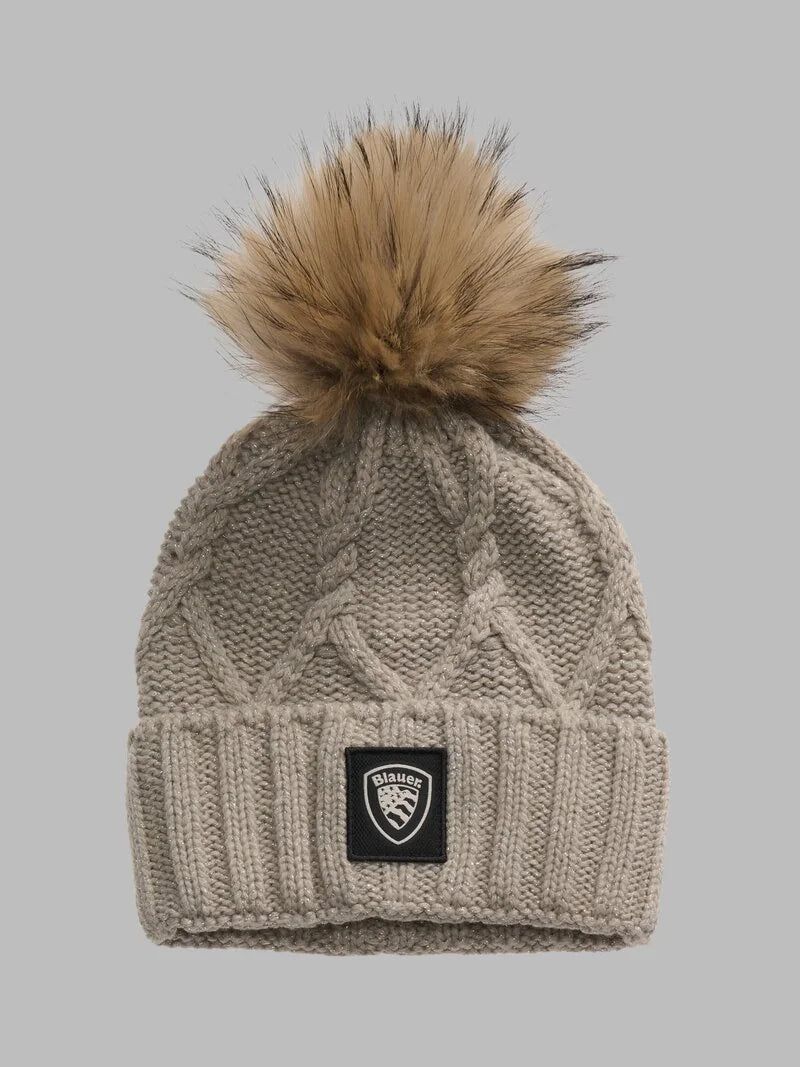 CAPPELLO BLAUER DACIA BERRETTO CON PON PON