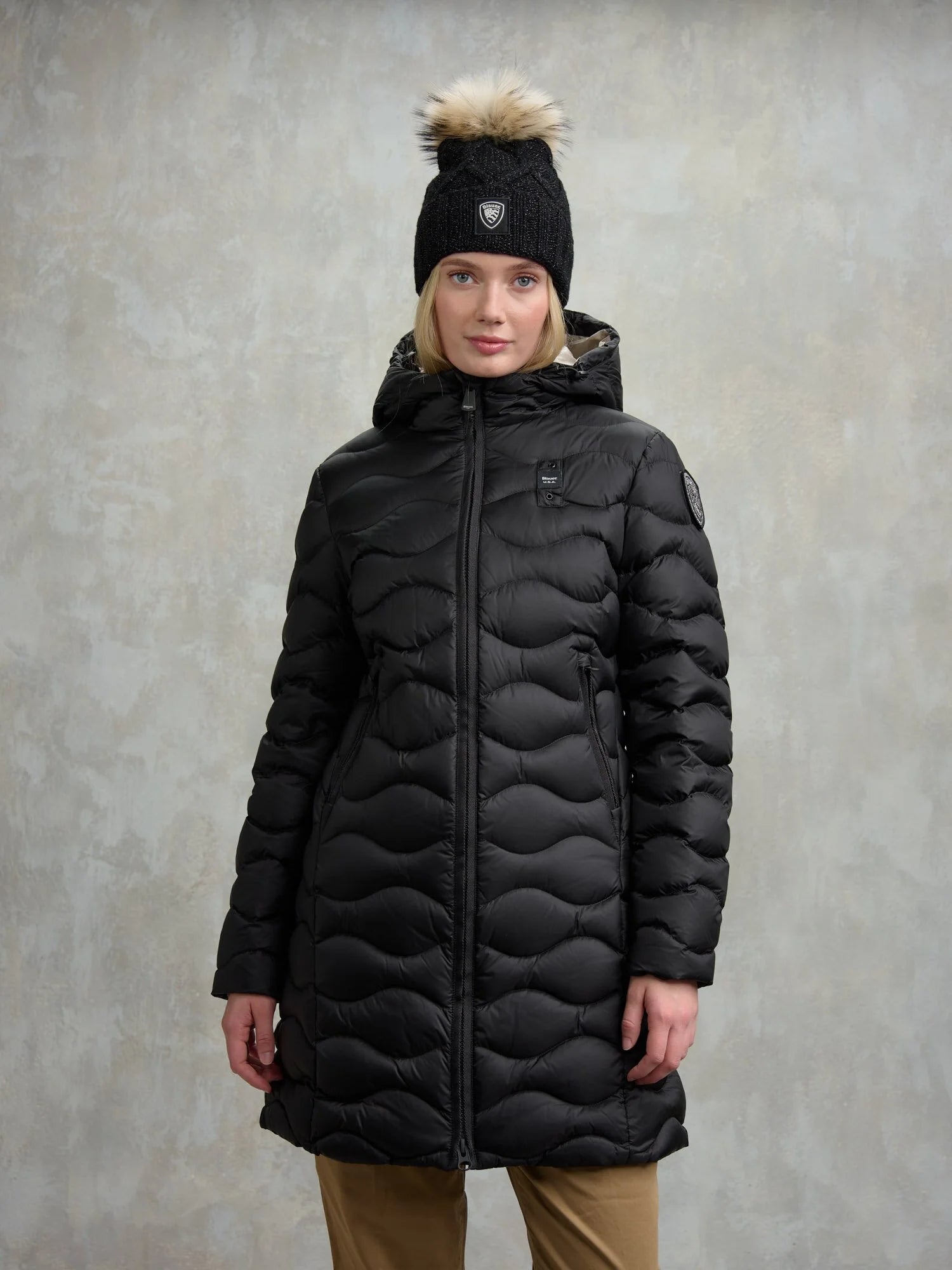 PIUMINO LUNGO BLAUER LYNE INT. PIUMA
