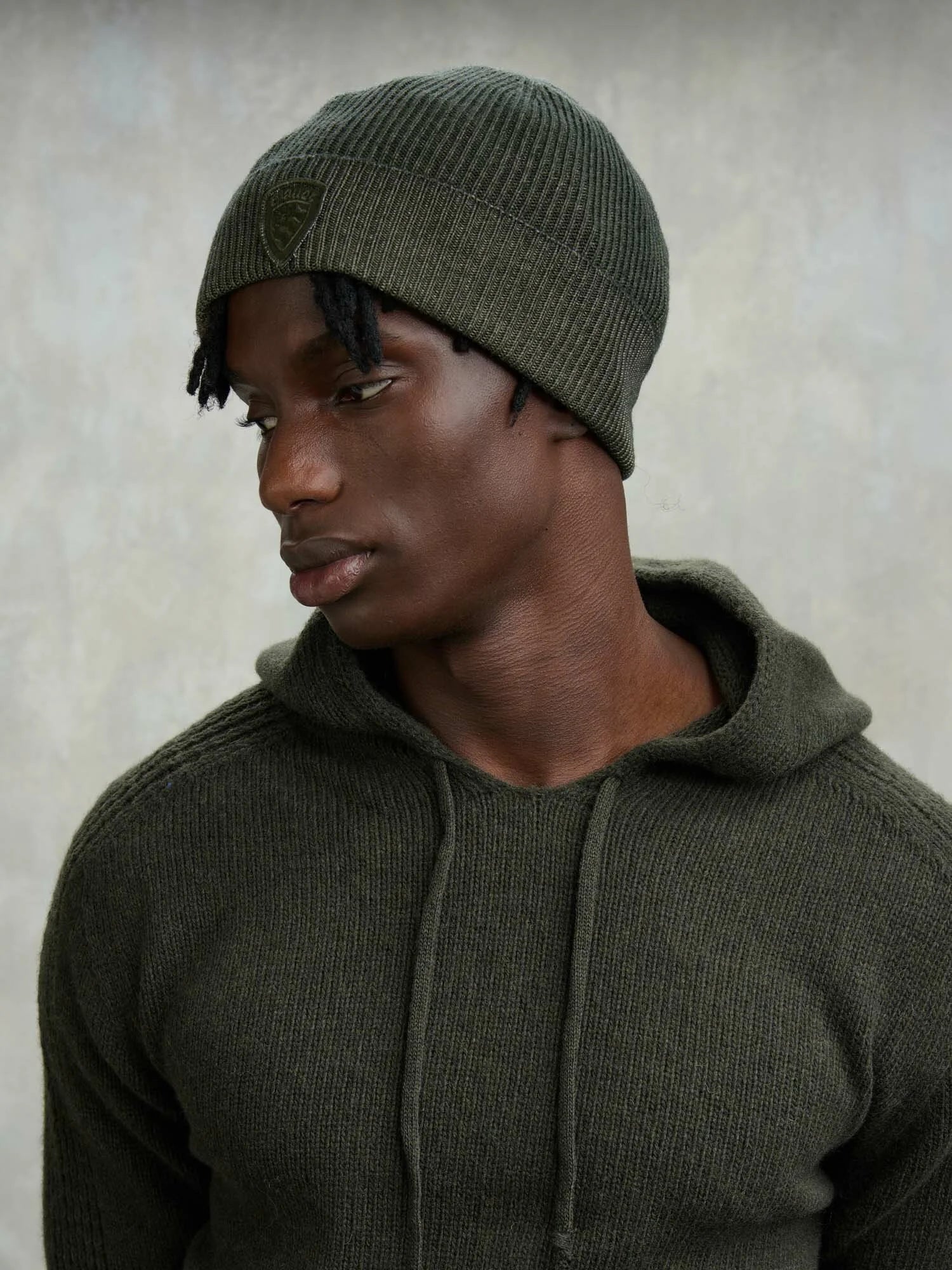 CAPPELLO BLAUER OLIVER BERRETTO LOGO SCUDETTO