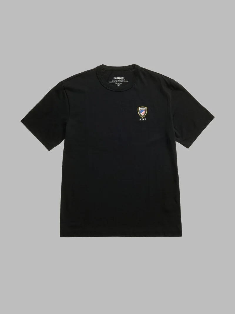 TSHIRT BLAUER IRVING MINILOGO SCUDETTO