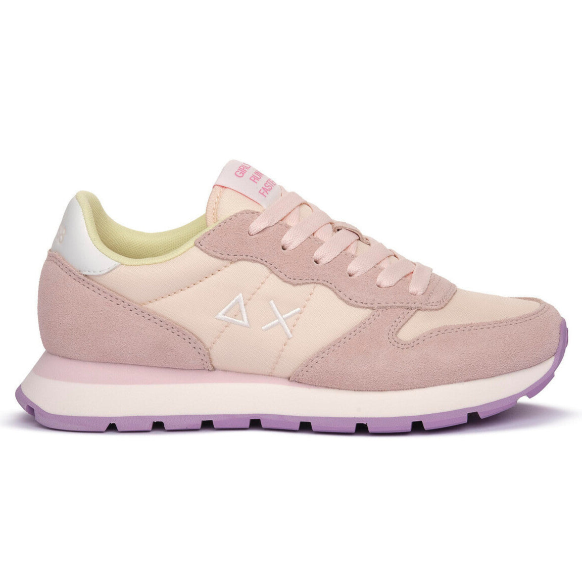 SCARPE SUN68 W ALLY SOLID NYLON PORCELLANA