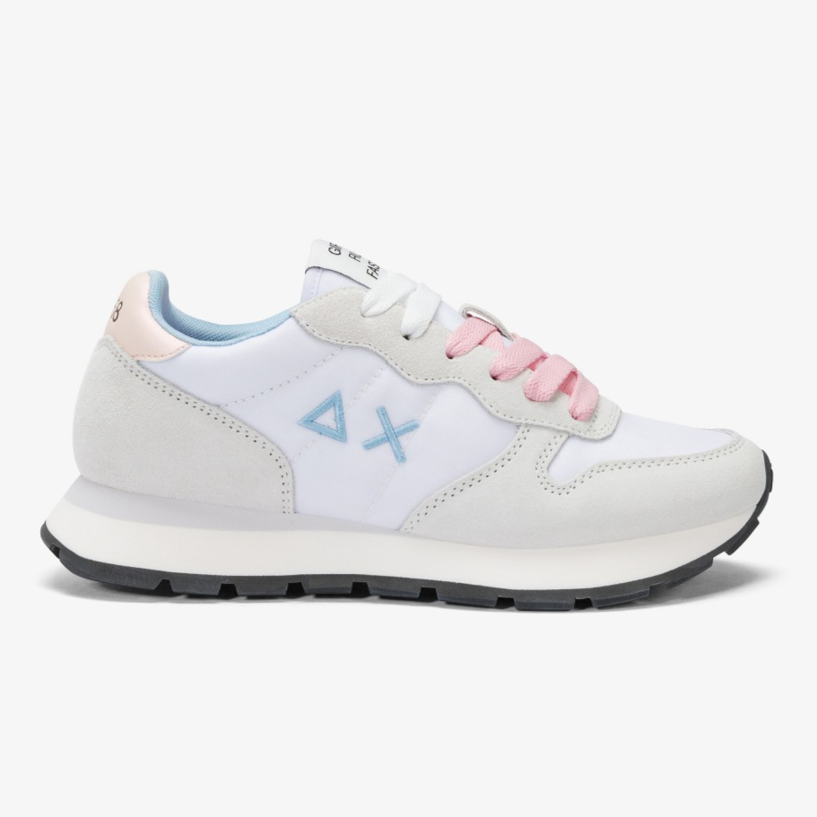 SCARPE SUN68 W ALLY SOLID NYLON BIANCO