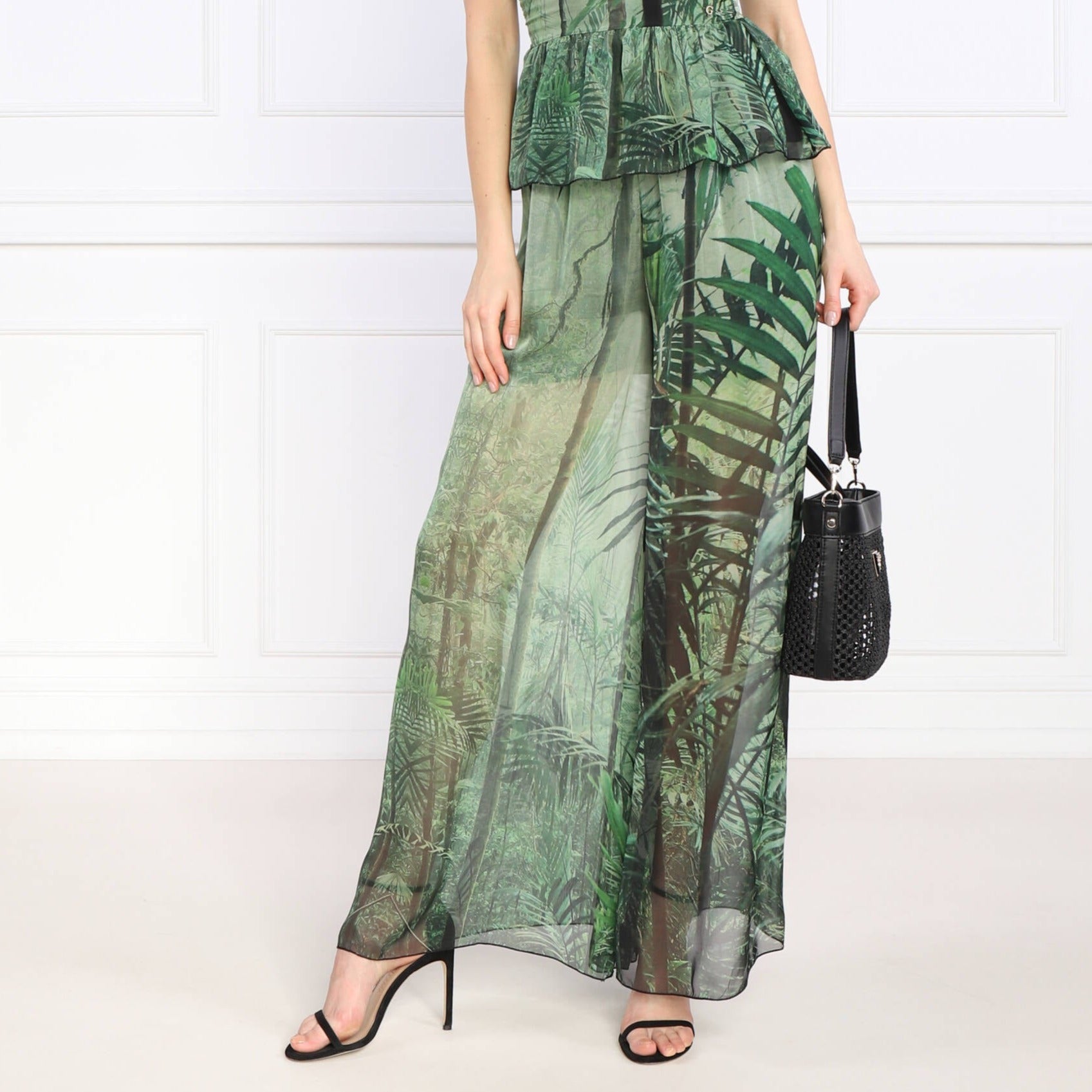 PANTALONE GUESS ROXAN WIDE LEG
