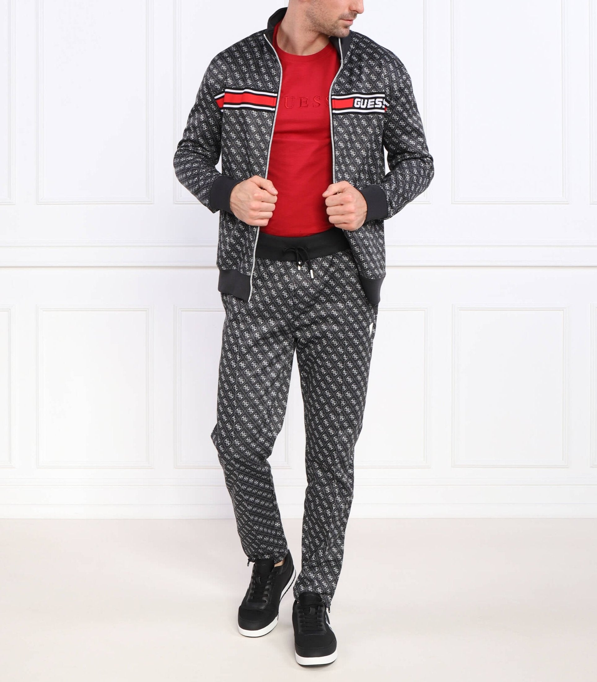 FELPA GUESS NEW KORBIN CON  ZIP