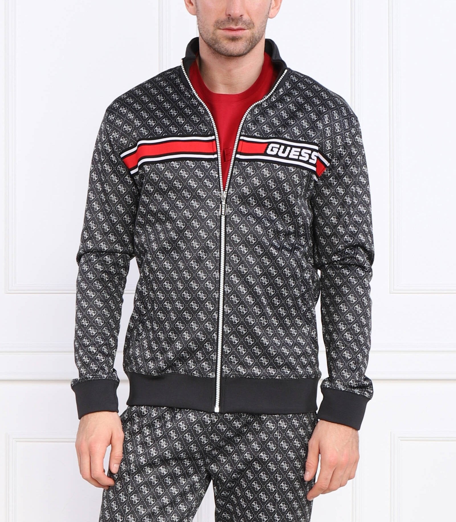 FELPA GUESS NEW KORBIN CON  ZIP