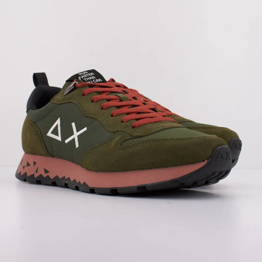 SCARPE SUN68 TOM SNAKE MILITARE SCURO