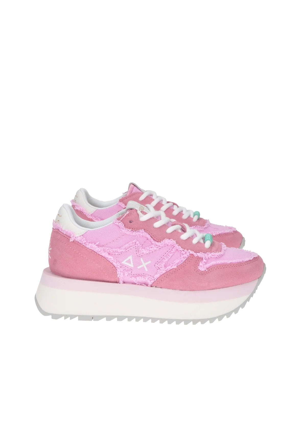 SCARPE SUN68 W BIG STARGIRL CANVAS CICLAMINO