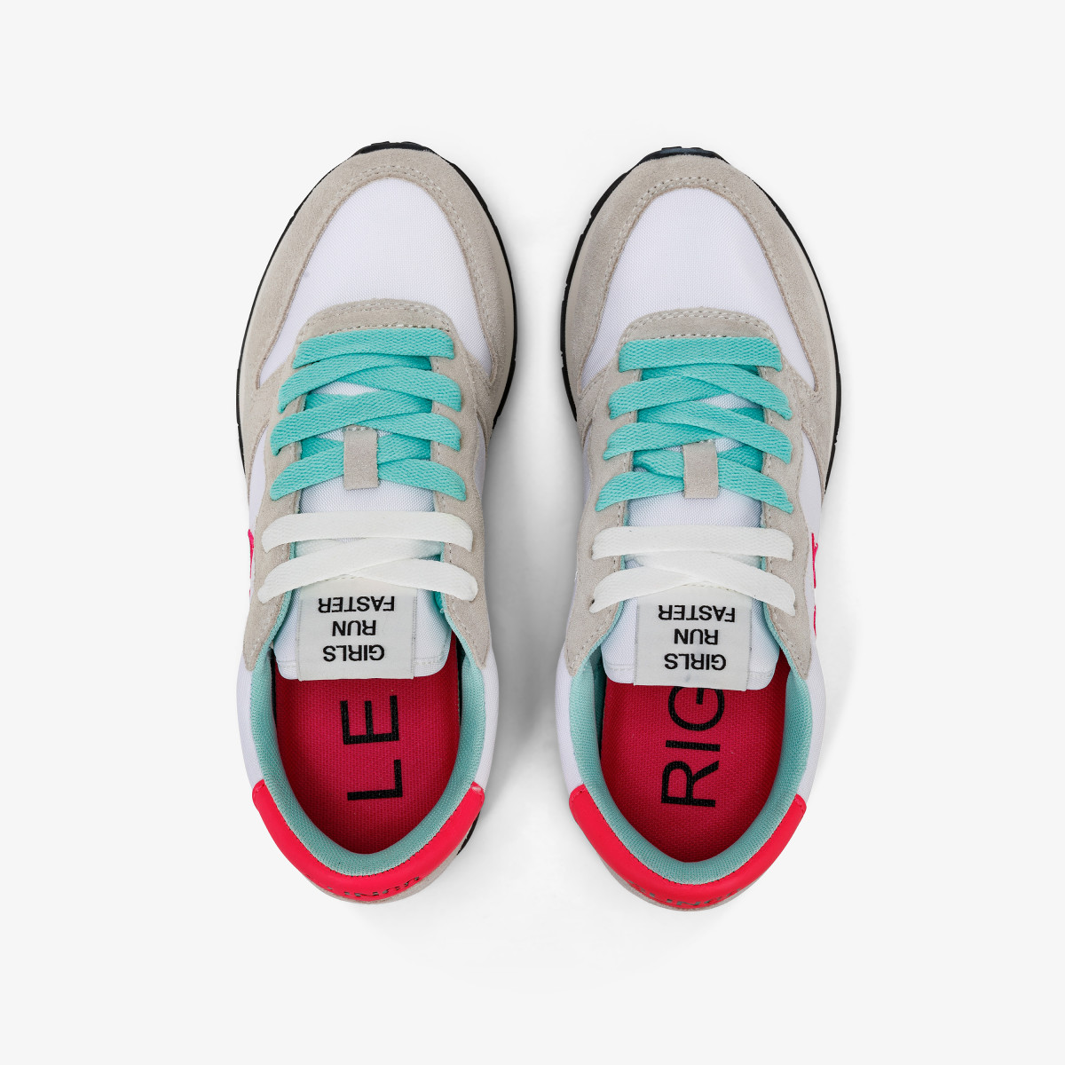 SCARPE SUN68 ALLY SOLID NYLON BIANCO