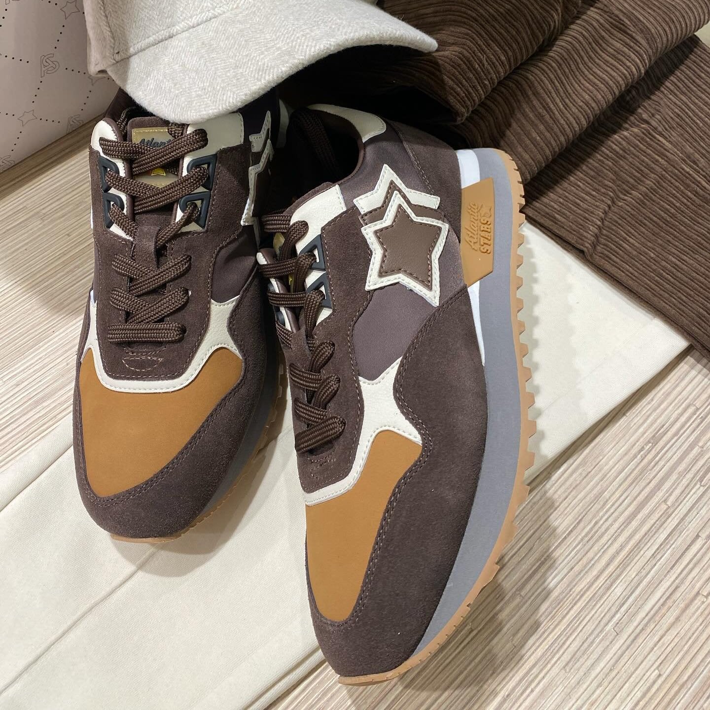 SCARPE ATLANTIC STAR DRACO MARRONE