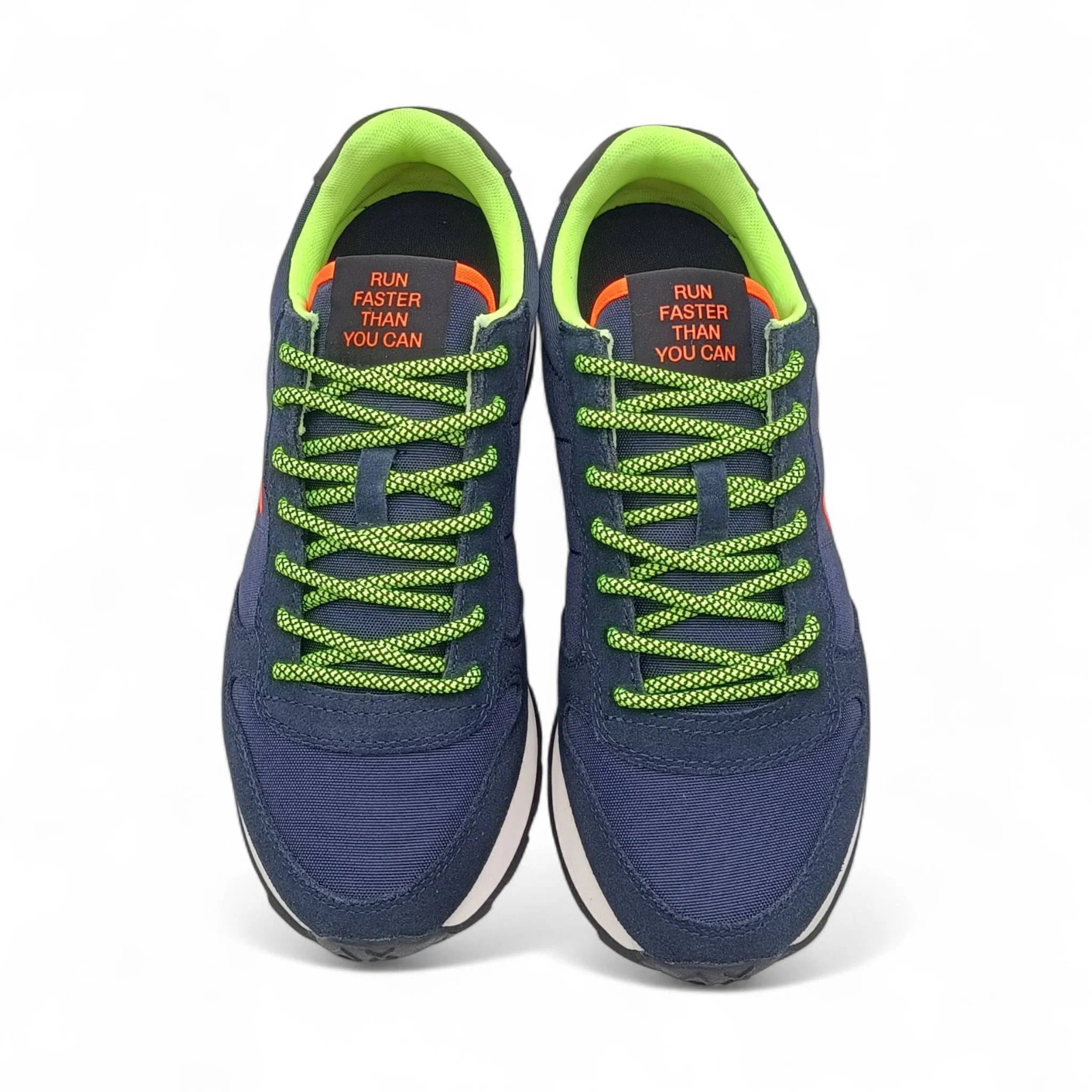 SCARPE SUN68 TOM FLUO BLU NAVY
