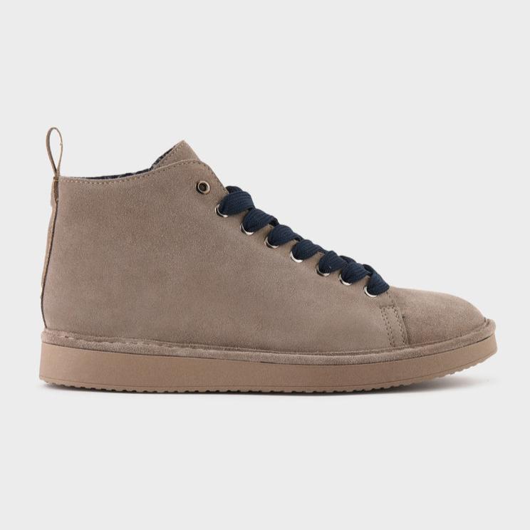 POLACCHINO PANCHIC SUEDE INT. FUR WALNUT L. COBALTO