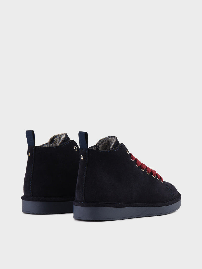 POLACCHINO PANCHIC SUEDE INT. FUR SPACE BLU L. BIKING