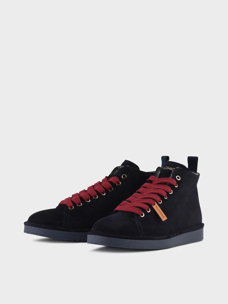 POLACCHINO PANCHIC SUEDE INT. FUR SPACE BLU L. BIKING