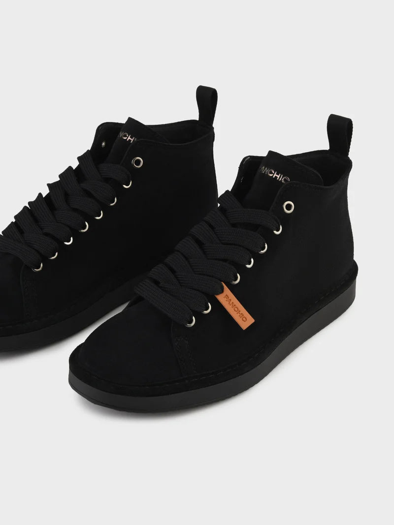 POLACCHINO PANCHIC SUEDE INT. MICROFIBRA BLACK L. BLACK