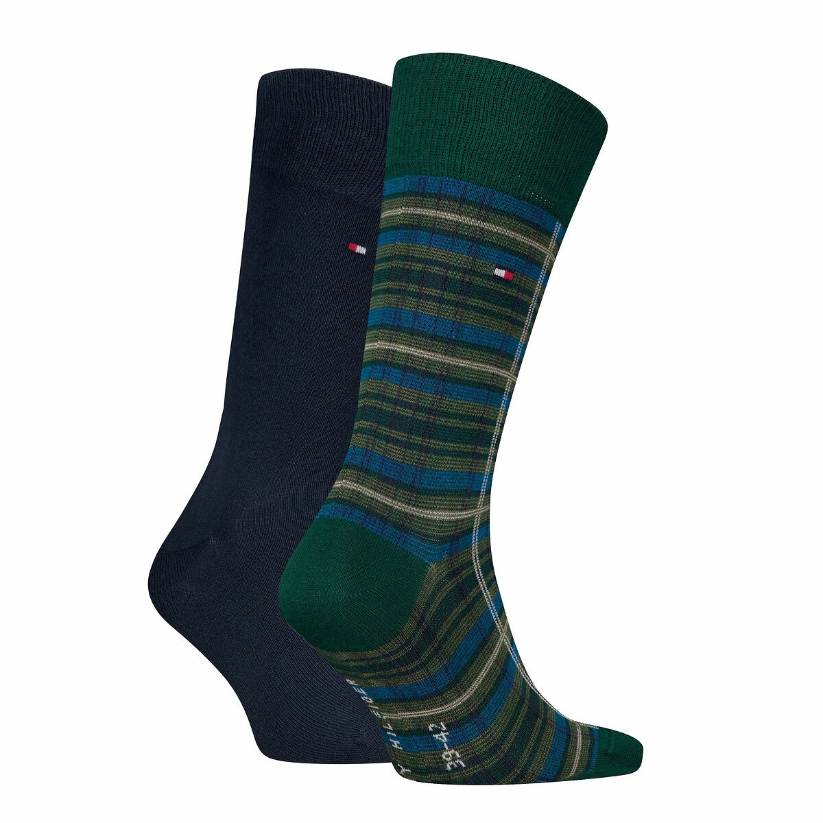 CALZE TOMMY HILFIGER 2 PAIA TARTAN