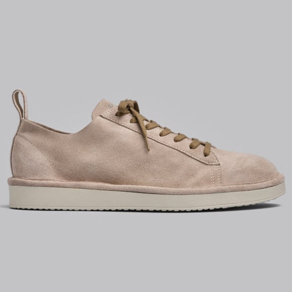 SCARPE PANCHIC P01 LACE-UP SUEDE FOG